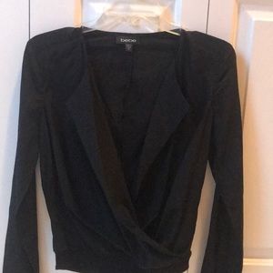 Black Bebe one piece body suit